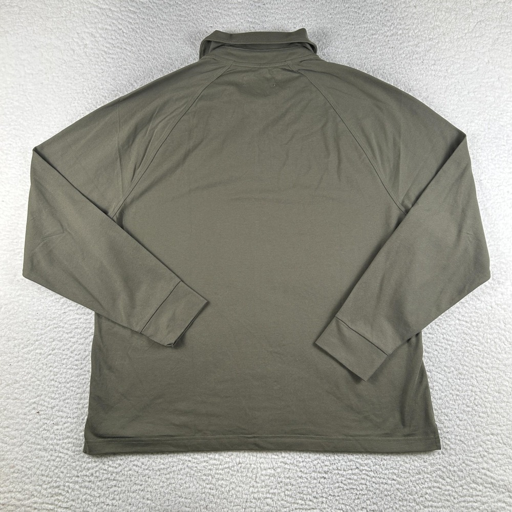 Everlane Polo Shirt Mens Large Raglan Solid Performance Stretch Long Sleeve NEW - Picture 11 of 15